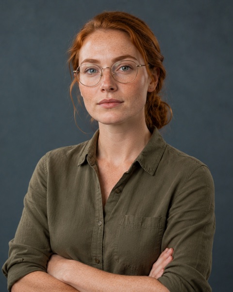 AI-generated portrait representing Nadia, unit FM-03